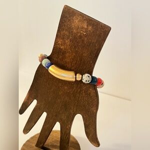 Celia  -Beaded Stretch Bracelet